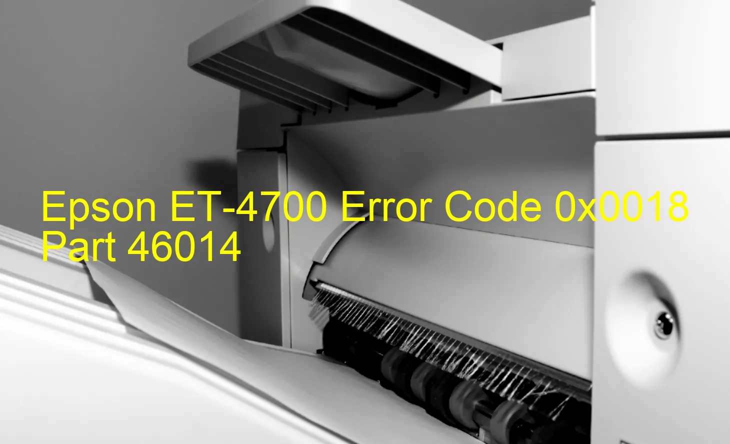 Epson ET-4700 Código de error 0x0018