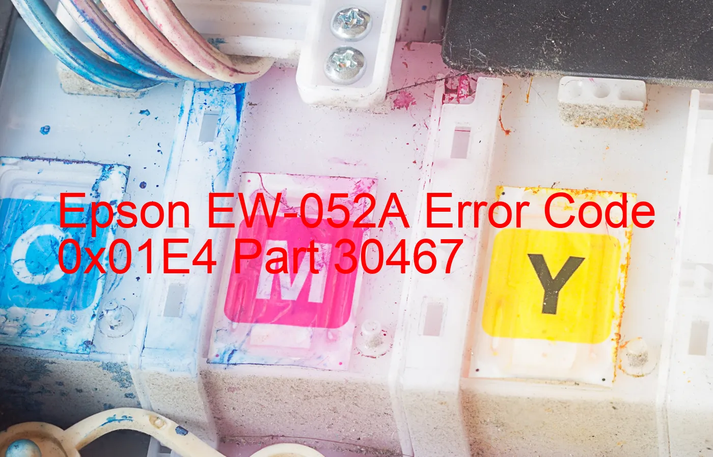 Epson EW-052A Código de error 0x01E4