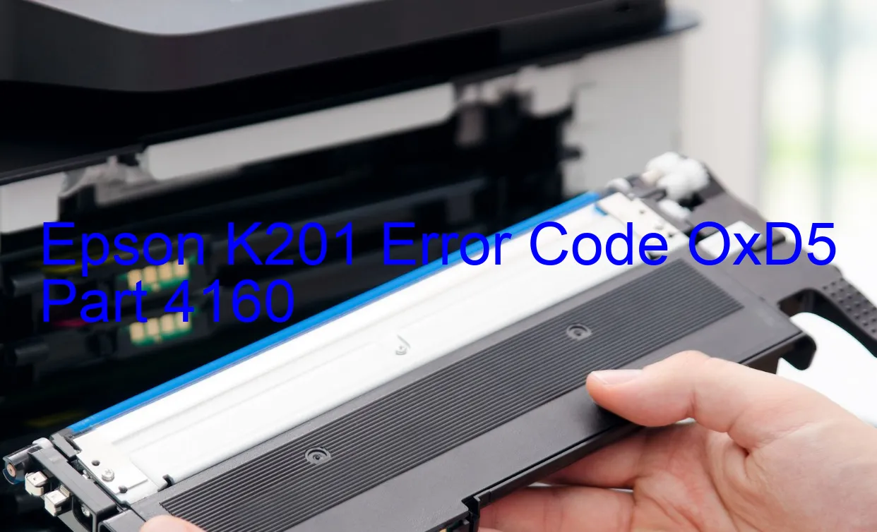 Epson K201 Código de error OxD5