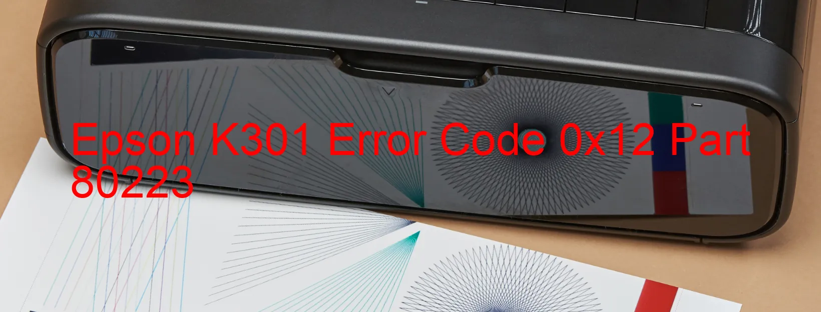 Epson K301 Código de error 0x12