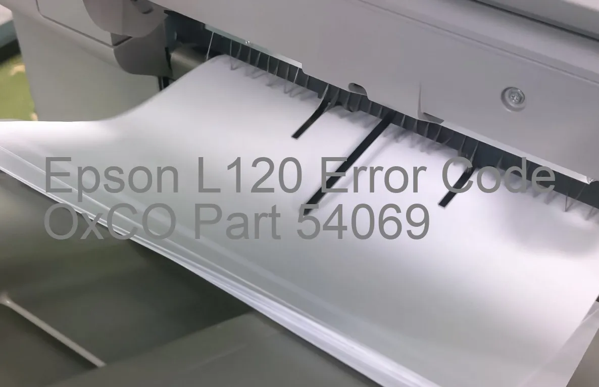 Epson L120 Código de error OxCO