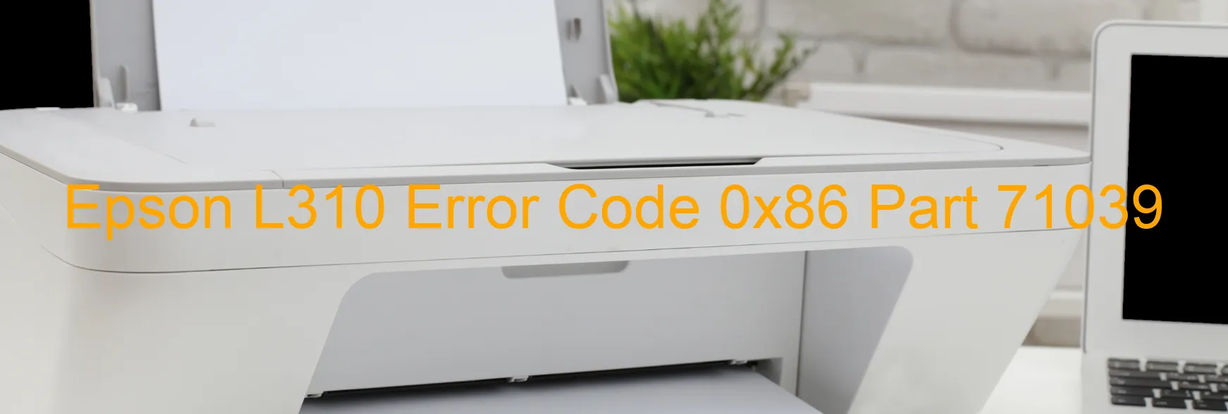 Epson L310 Código de error 0x86