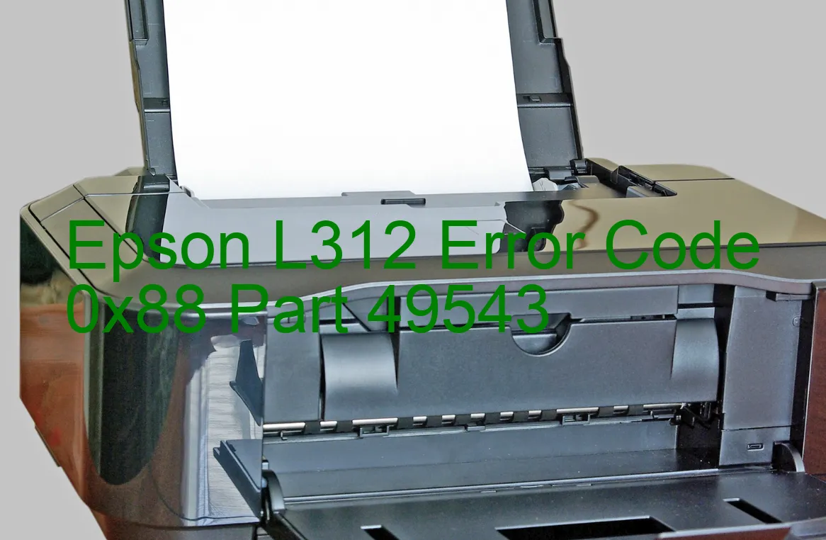 Epson L312 Código de error 0x88