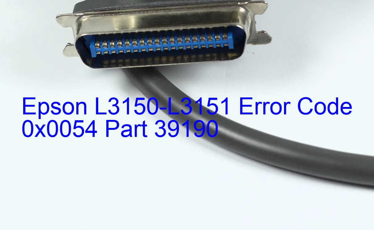 Epson L3150-L3151 Código de error 0x0054