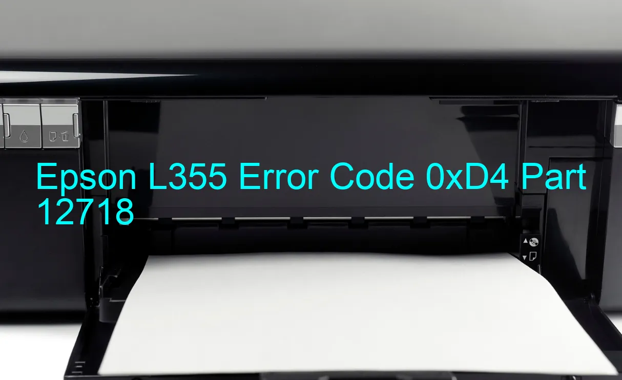 Epson L355 Código de error 0xD4