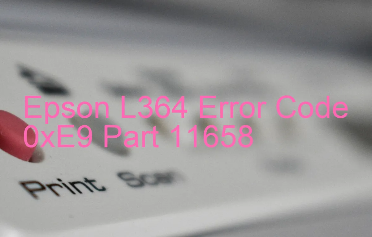 Epson L364 Código de error 0xE9