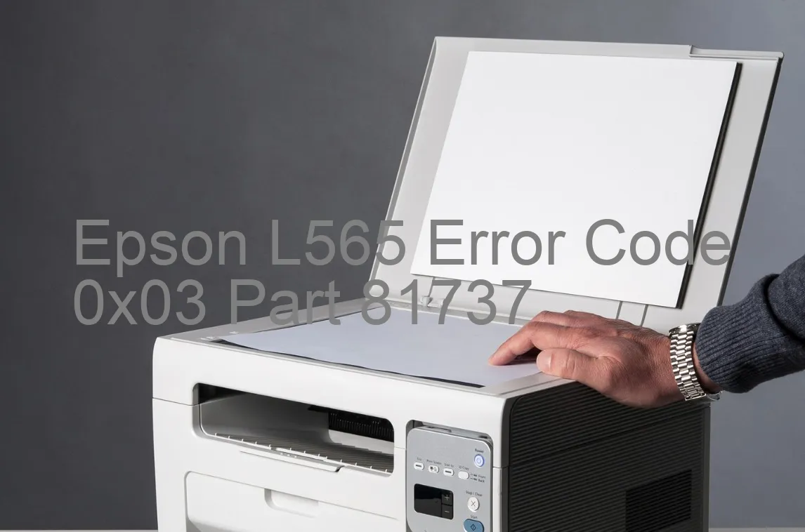 Epson L565 Código de error 0x03