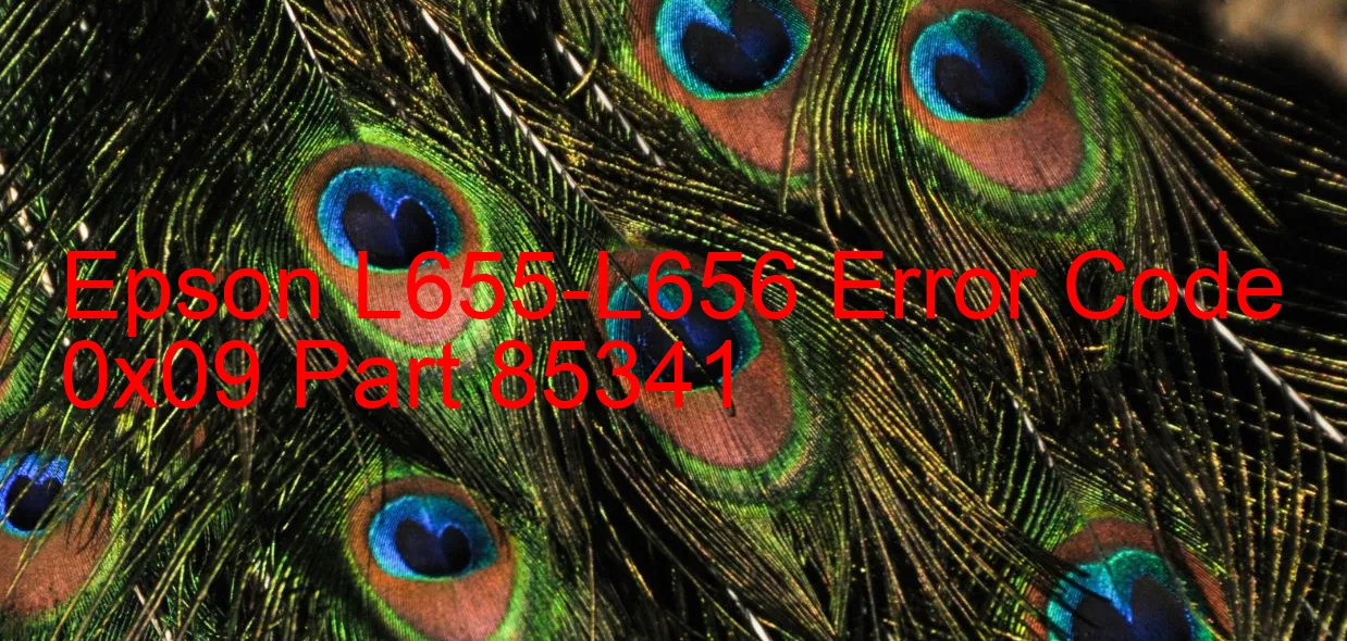 Epson L655-L656 Código de error 0x09