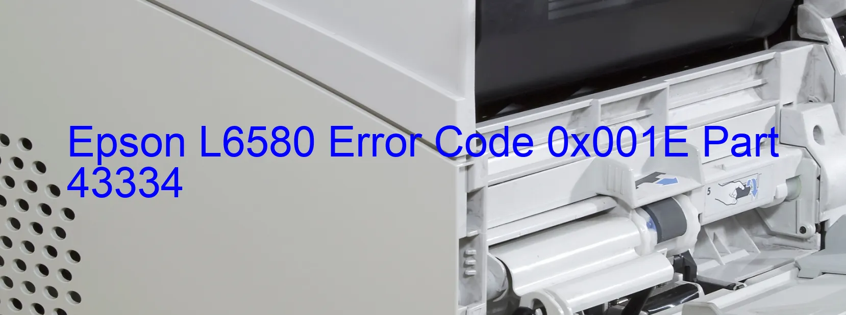 Epson L6580 Código de error 0x001E