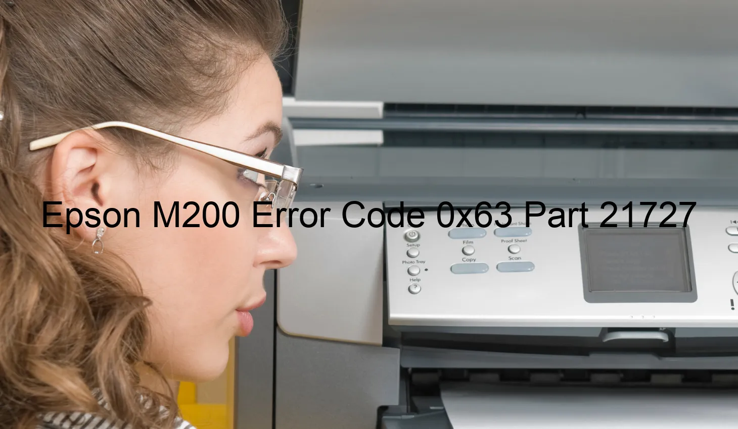 Epson M200 Código de error 0x63