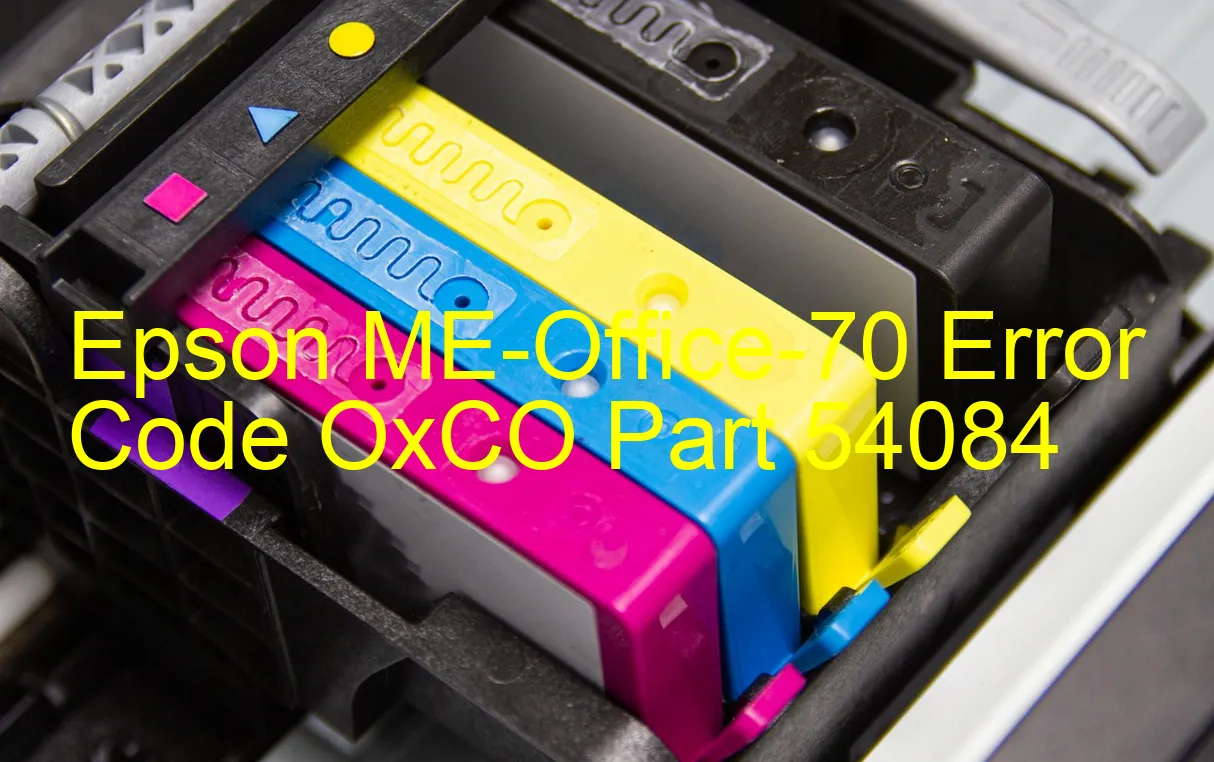 Epson ME-Office-70 Código de error OxCO