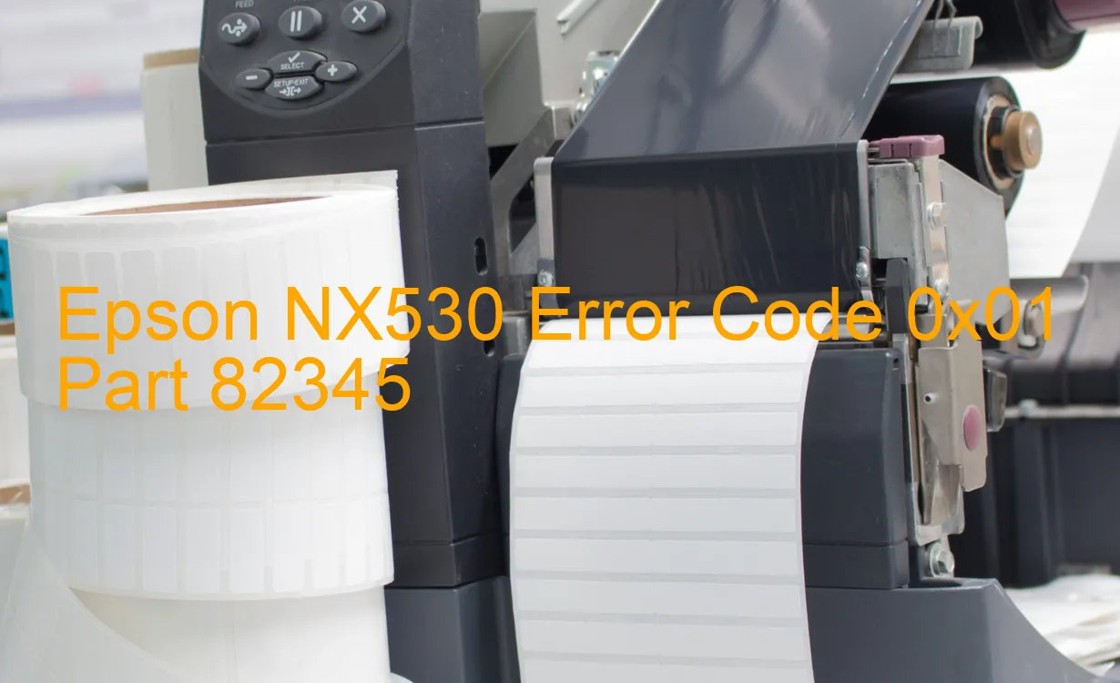 Epson NX530 Código de error 0x01