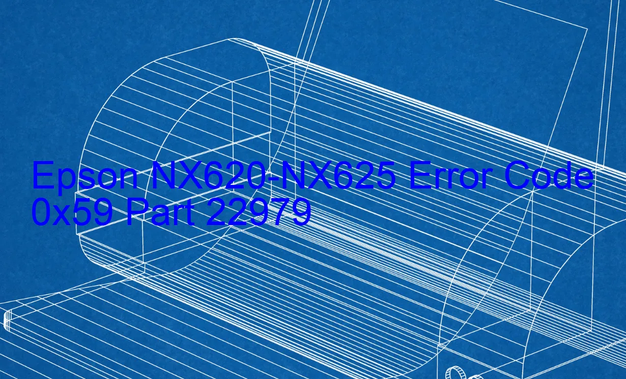 Epson NX620-NX625 Código de error 0x59