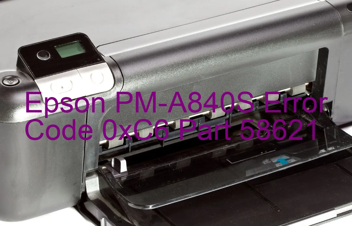 Epson PM-A840S Código de error 0xC6