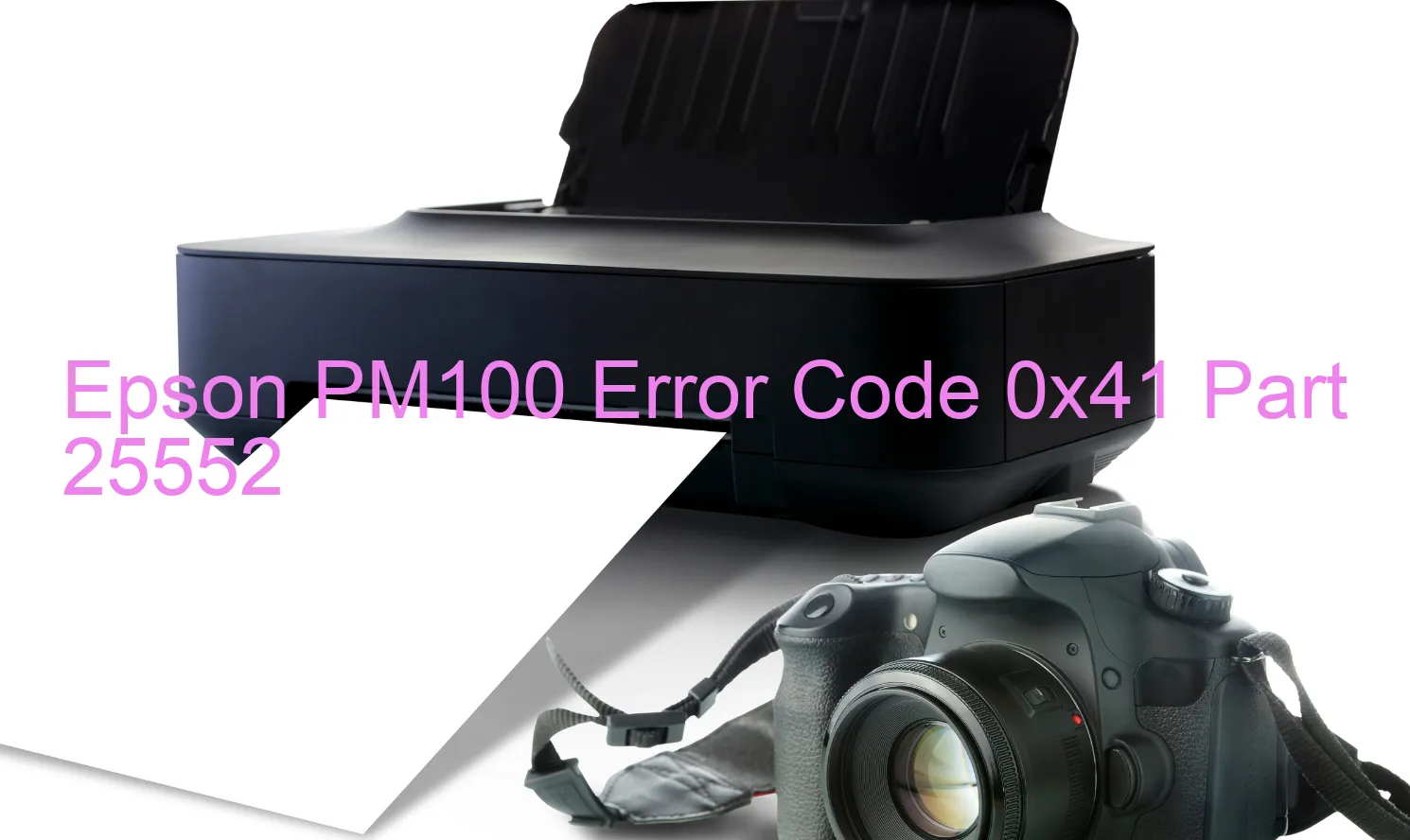 Epson PM100 Código de error 0x41