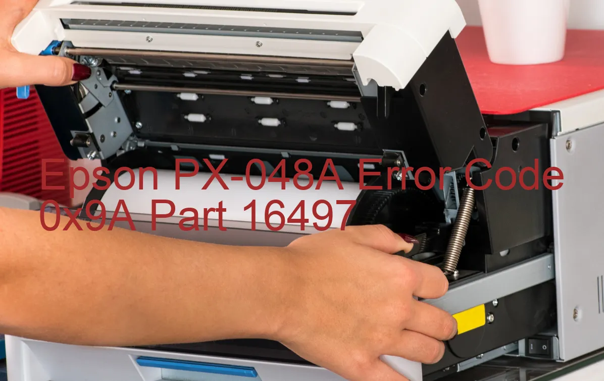 Epson PX-048A Código de error 0x9A