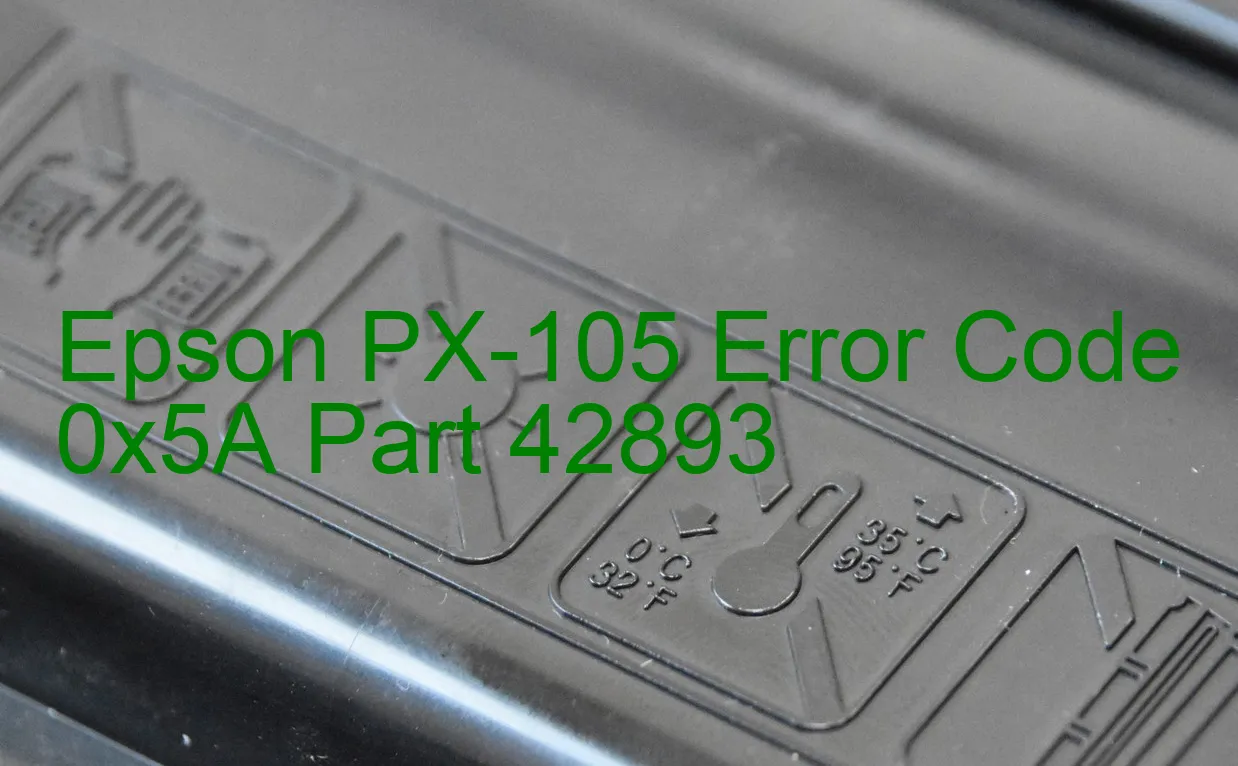 Epson PX-105 Código de error 0x5A