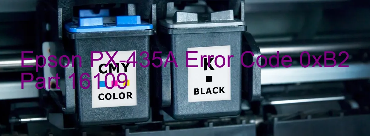 Epson PX-435A Código de error 0xB2