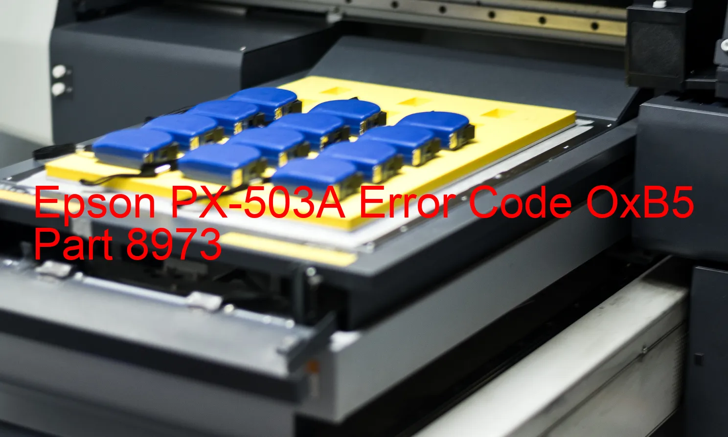 Epson PX-503A Código de error OxB5