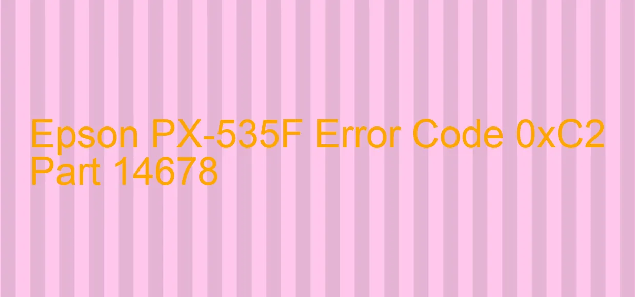 Epson PX-535F Código de error 0xC2