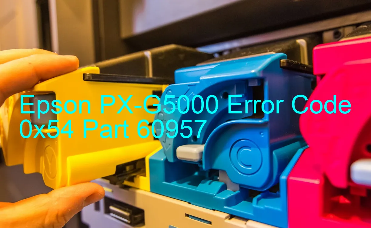 Epson PX-G5000 Código de error 0x54