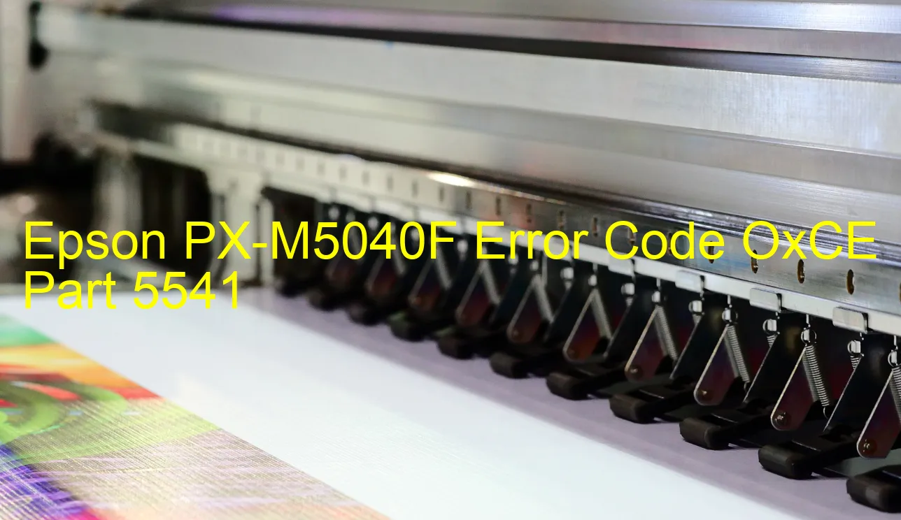 Epson PX-M5040F Código de error OxCE