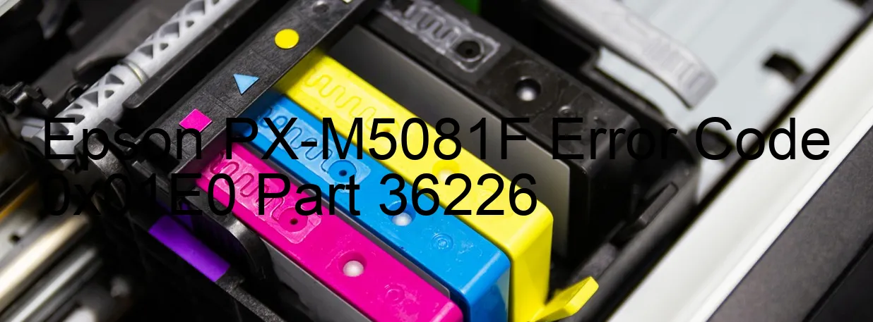 Epson PX-M5081F Código de error 0x01E0