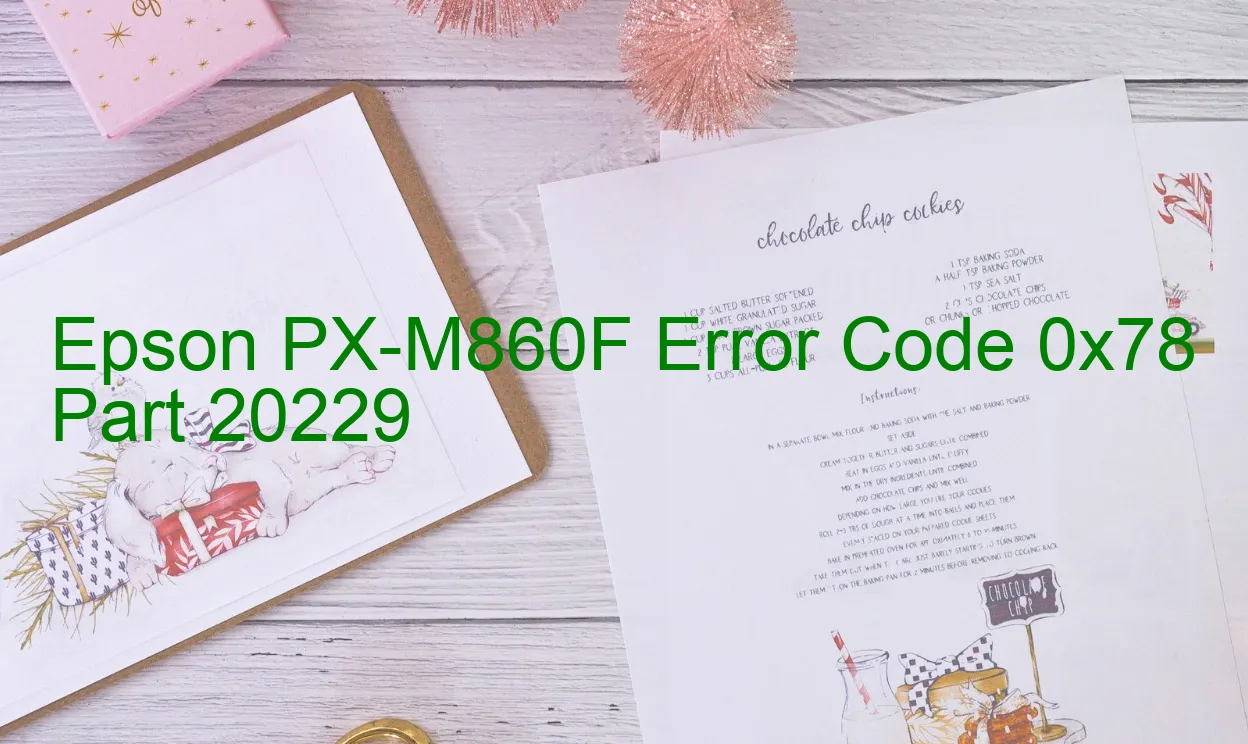 Epson PX-M860F Código de error 0x78