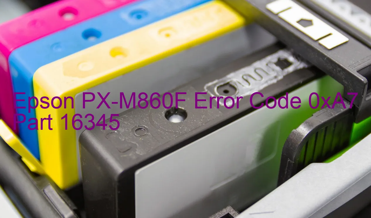 Epson PX-M860F Código de error 0xA7