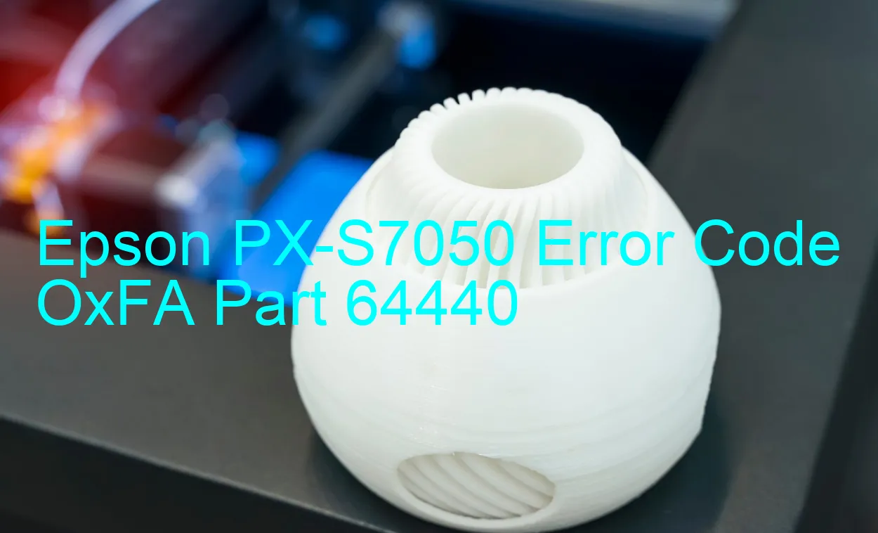 Epson PX-S7050 Código de error OxFA