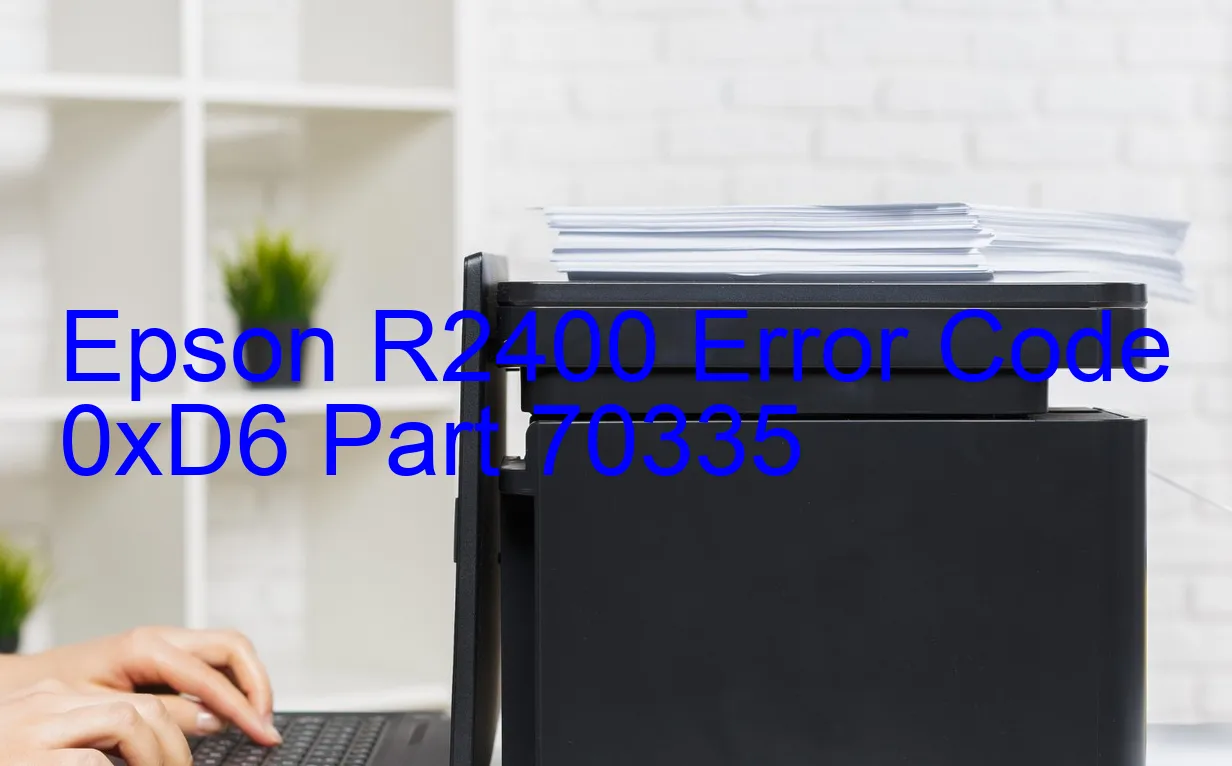 Epson R2400 Código de error 0xD6