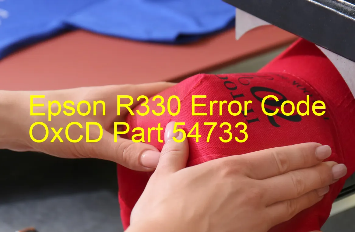 Epson R330 Código de error OxCD