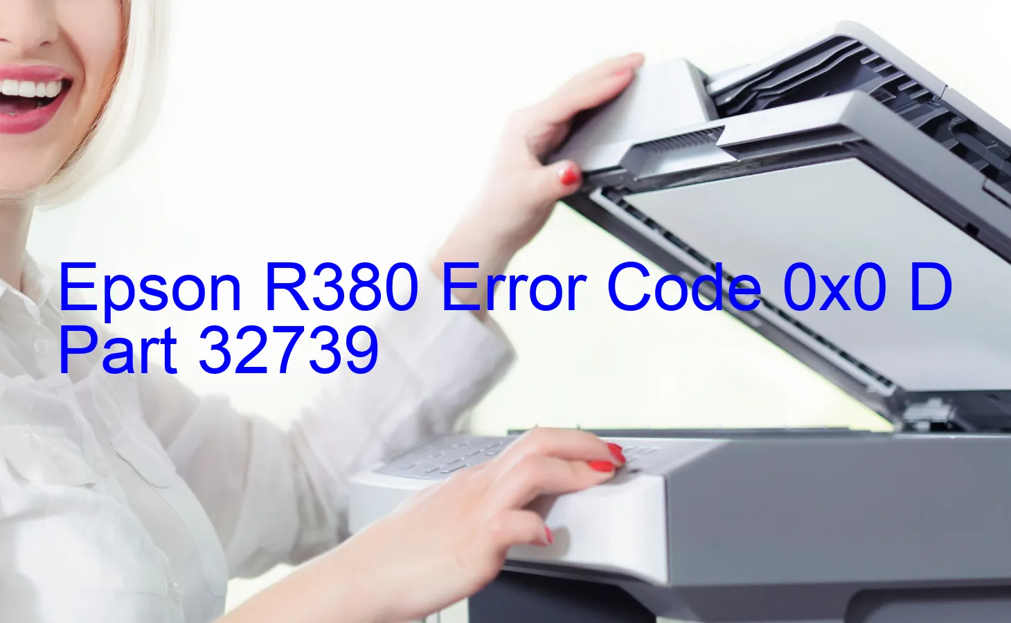 Epson R380 Código de error 0x0 D