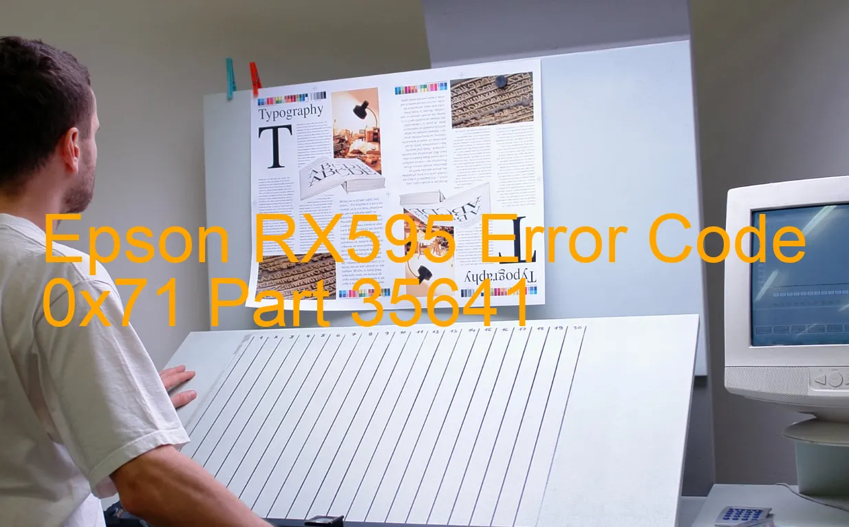 Epson RX595 Código de error 0x71