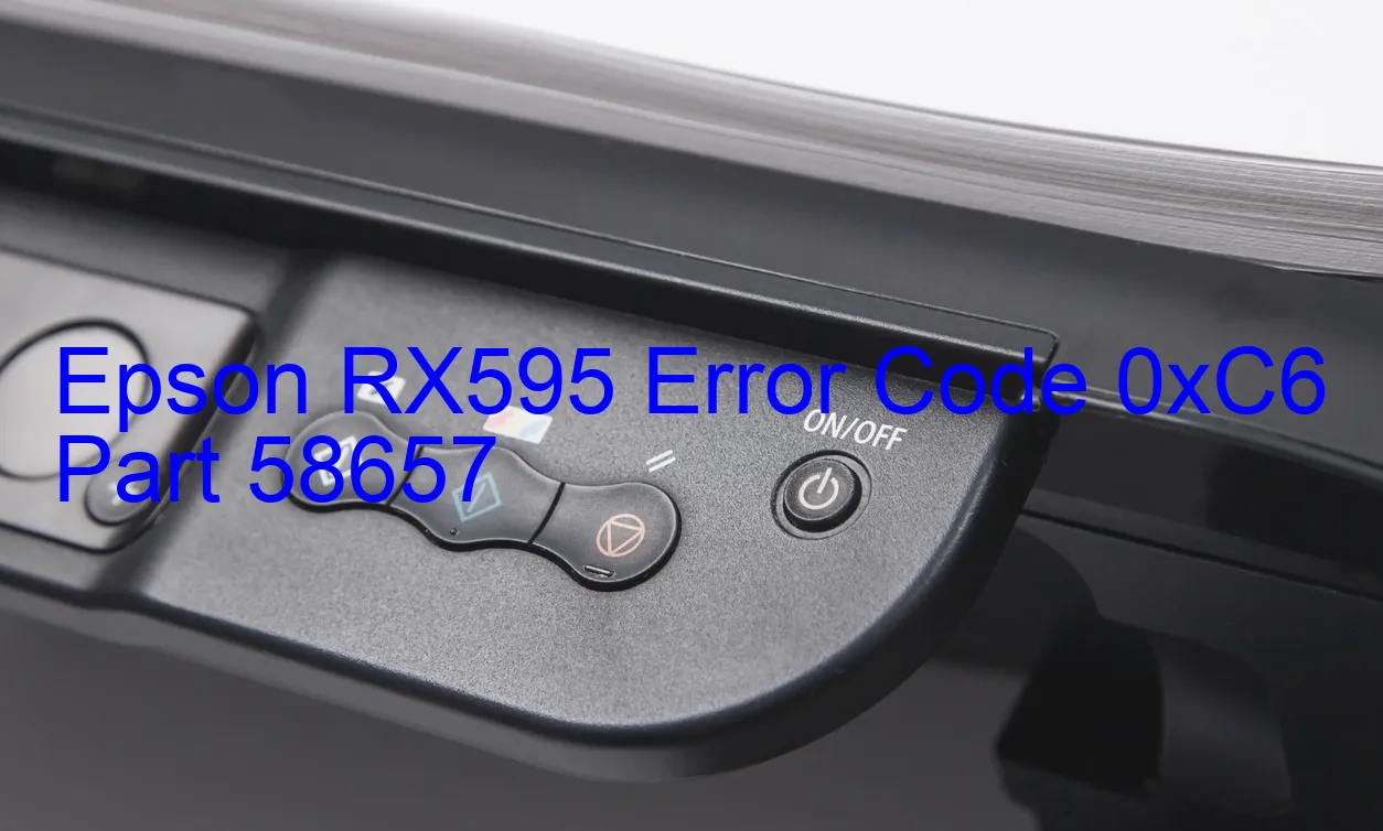 Epson RX595 Código de error 0xC6