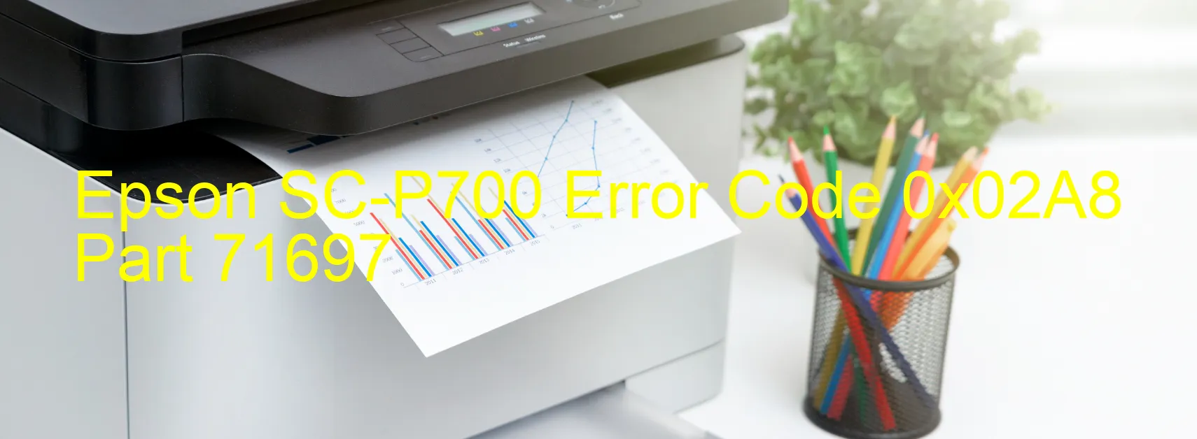 Epson SC-P700 Código de error 0x02A8