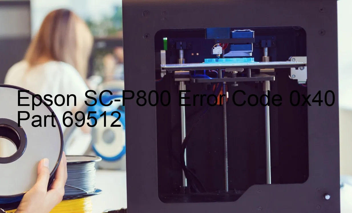 Epson SC-P800 Código de error 0x40