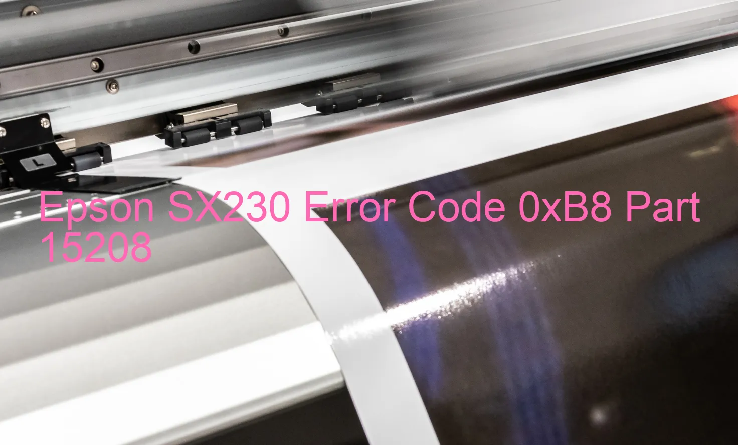 Epson SX230 Código de error 0xB8