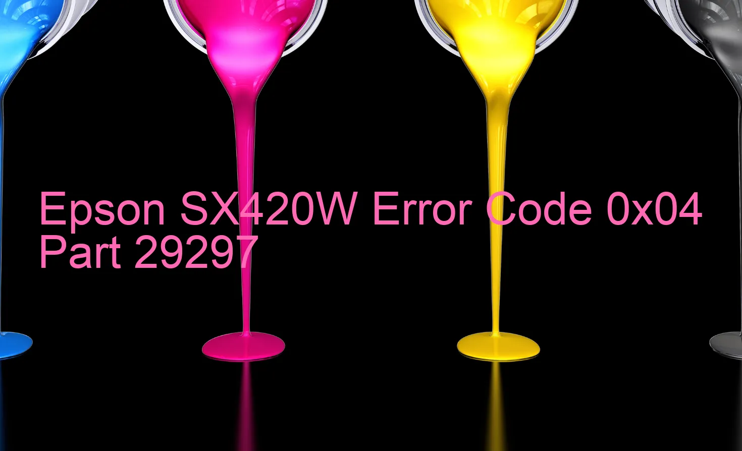 Epson SX420W Código de error 0x04