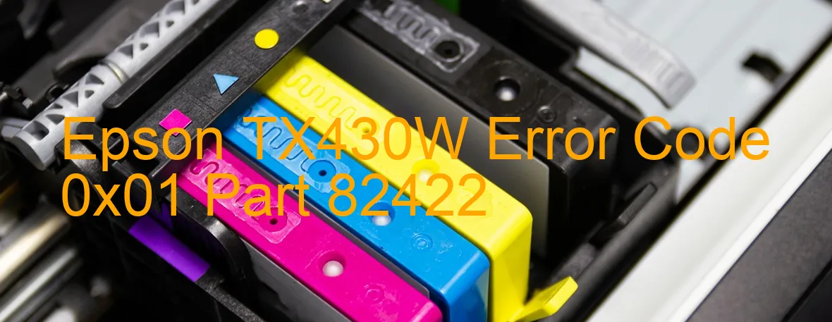 Epson TX430W Código de error 0x01