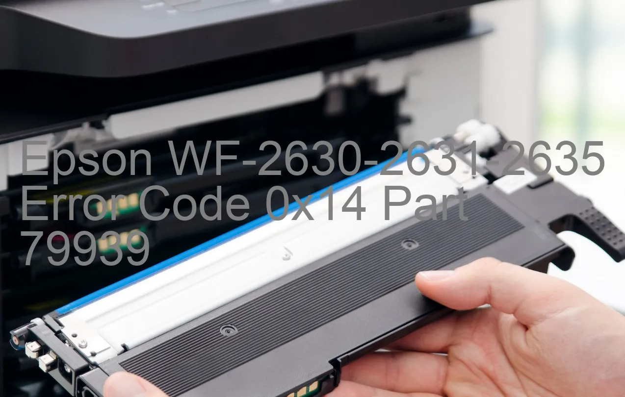 Epson WF-2630-2631-2635 Código de error 0x14