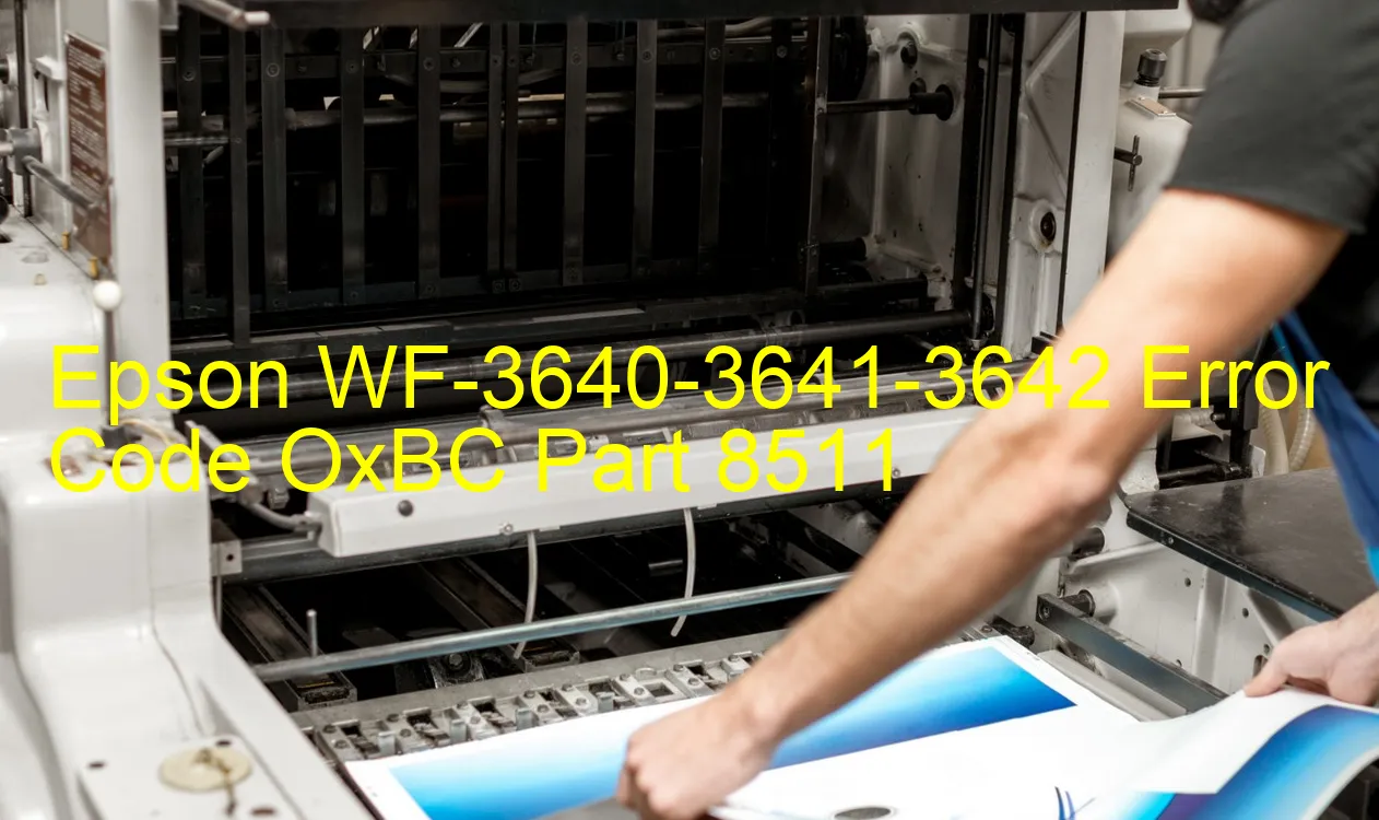 Epson WF-3640-3641-3642 Código de error OxBC