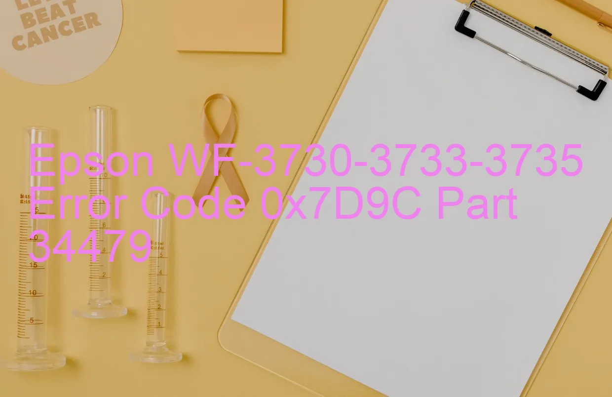 Epson WF-3730-3733-3735 Código de error 0x7D9C