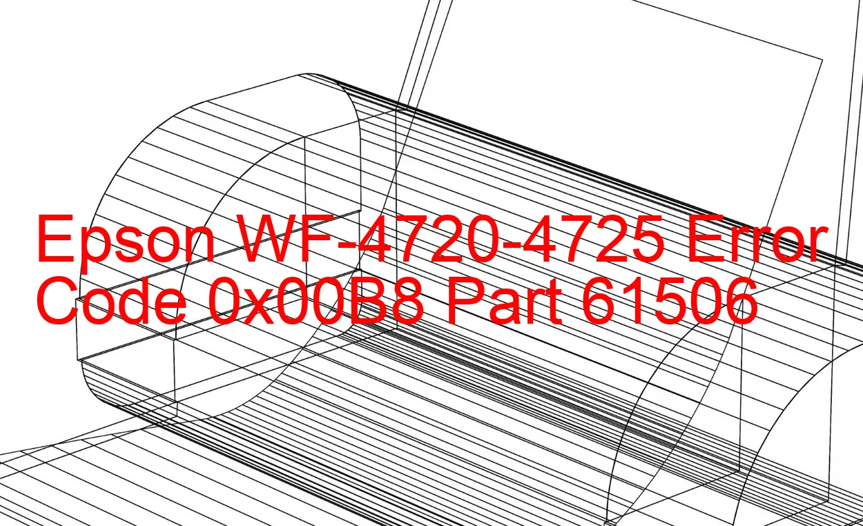 Epson WF-4720-4725 Código de error 0x00B8