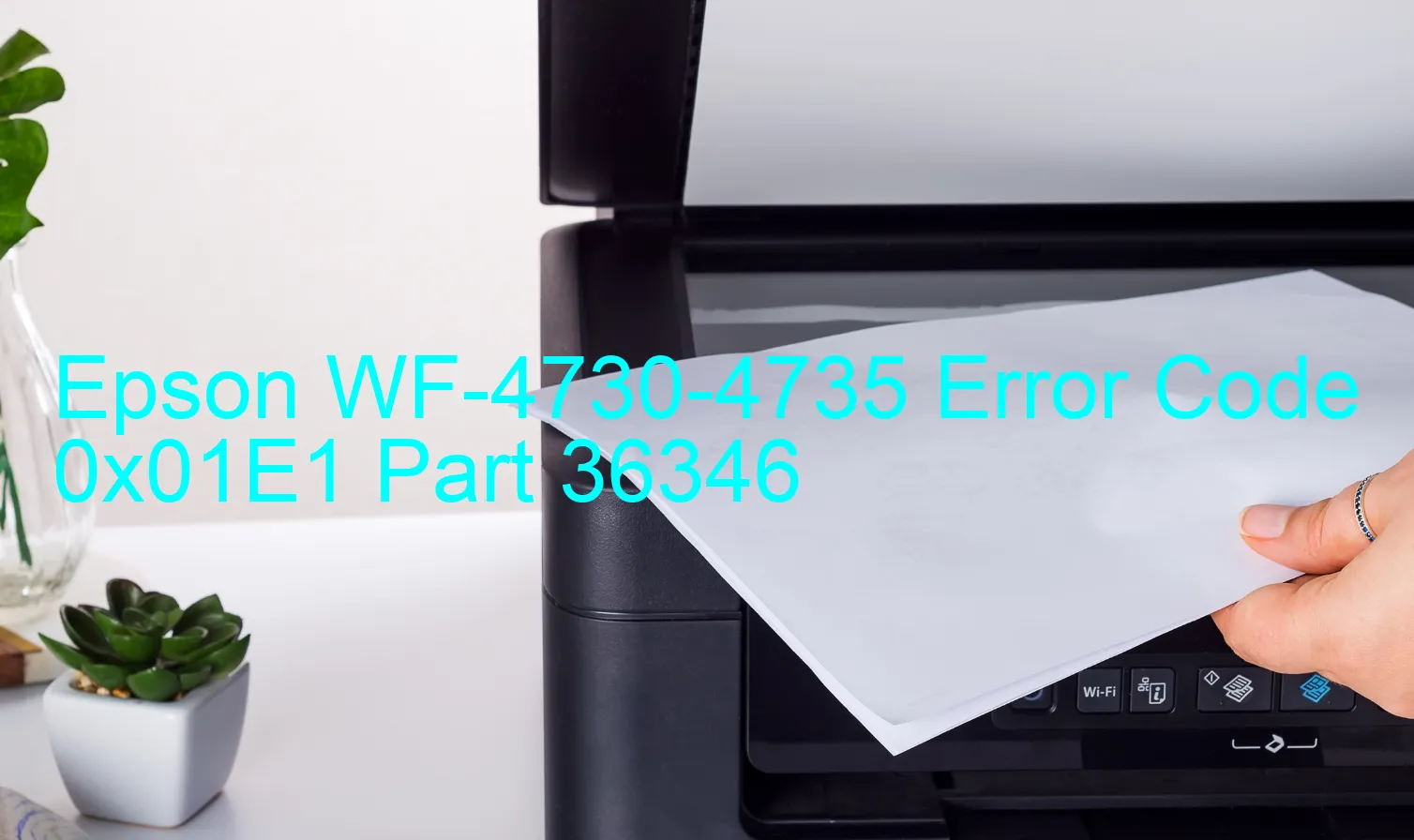 Epson WF-4730-4735 Código de error 0x01E1