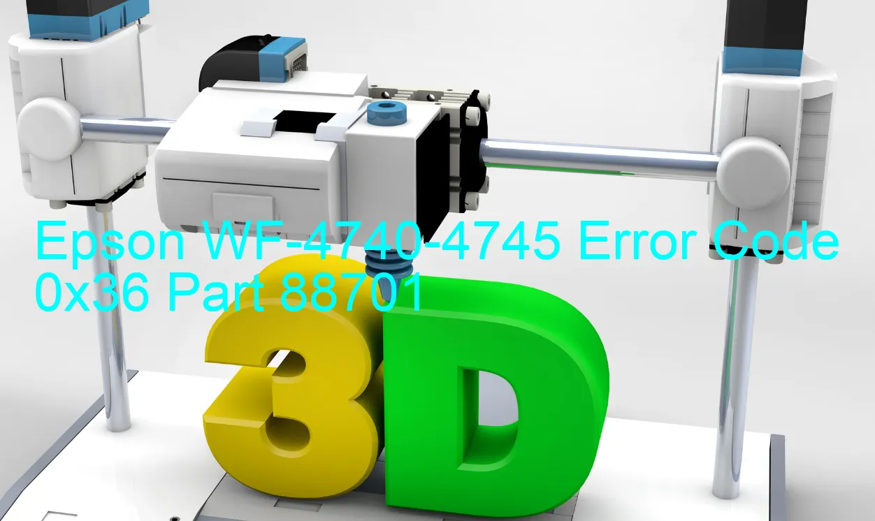 Epson WF-4740-4745 Código de error 0x36