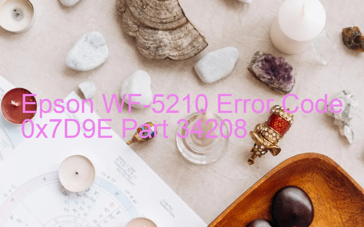 Epson WF-5210 Código de error 0x7D9E