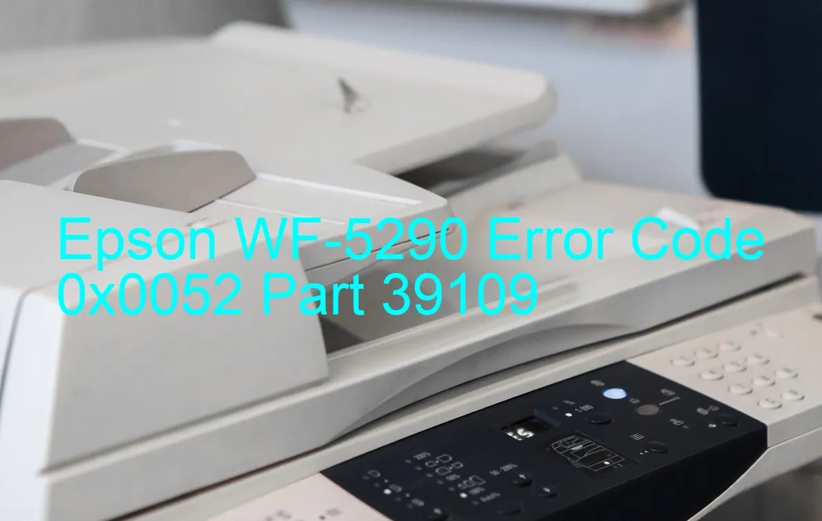 Epson WF-5290 Código de error 0x0052