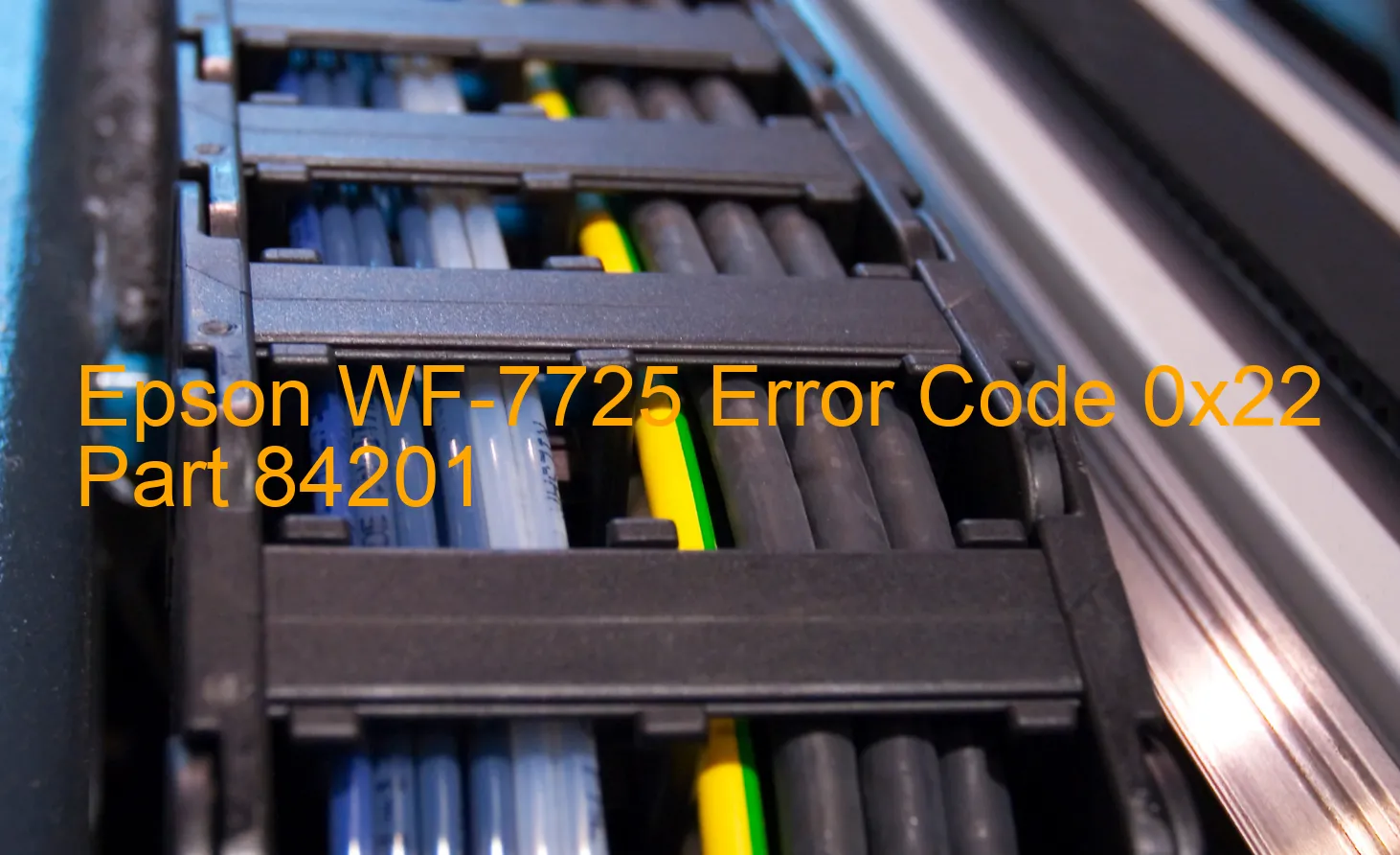 Epson WF-7725 Código de error 0x22