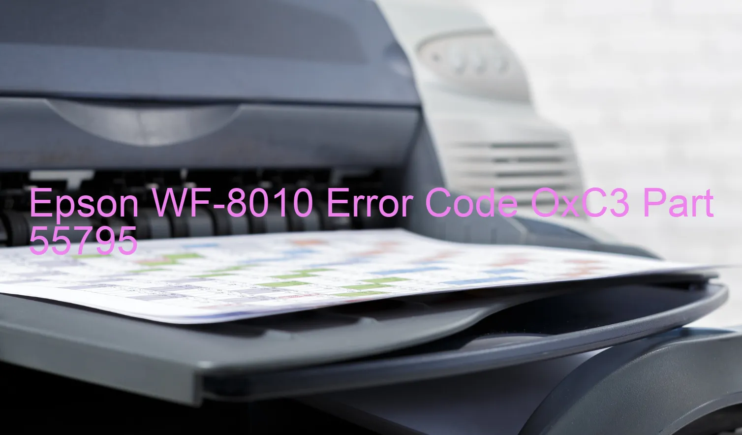 Epson WF-8010 Código de error OxC3